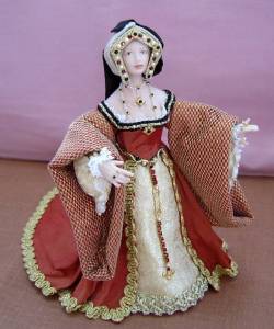Miniature Queen Jane Seymour.